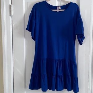 Francesca’s blue dress
